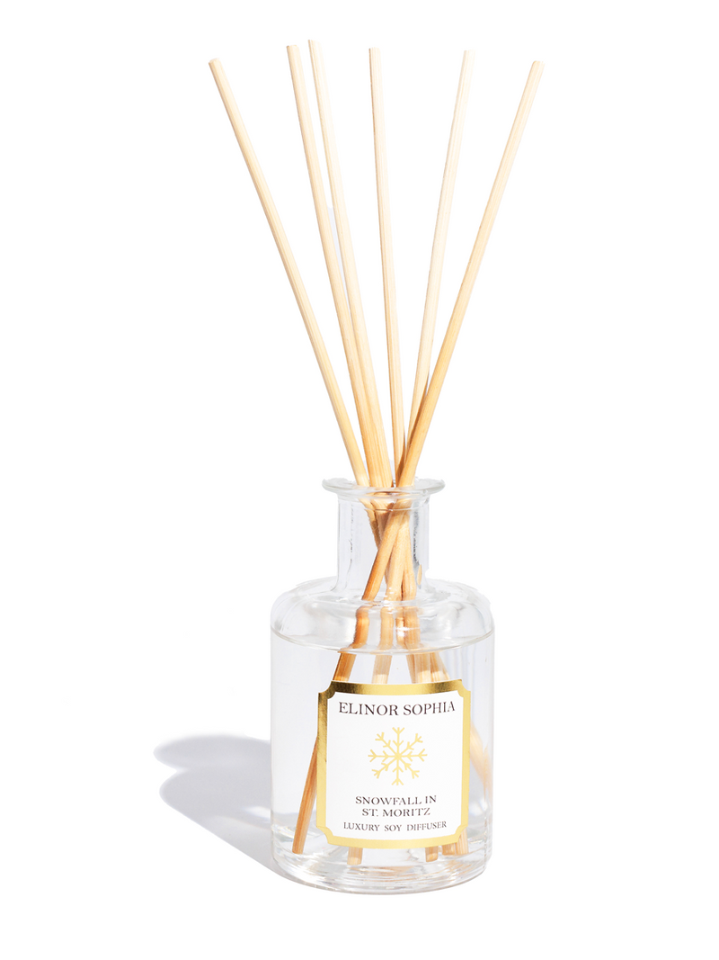 SNOWFALL IN ST. MORITZ | LUXURY SOY REED DIFFUSER